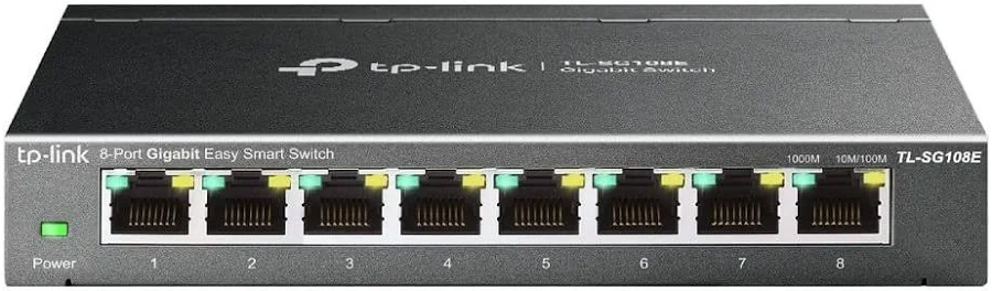 TP-Link TL-SG108 8-Port Gigabit Unmanaged Switch
